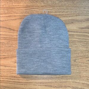 Gray Knit Beanie
